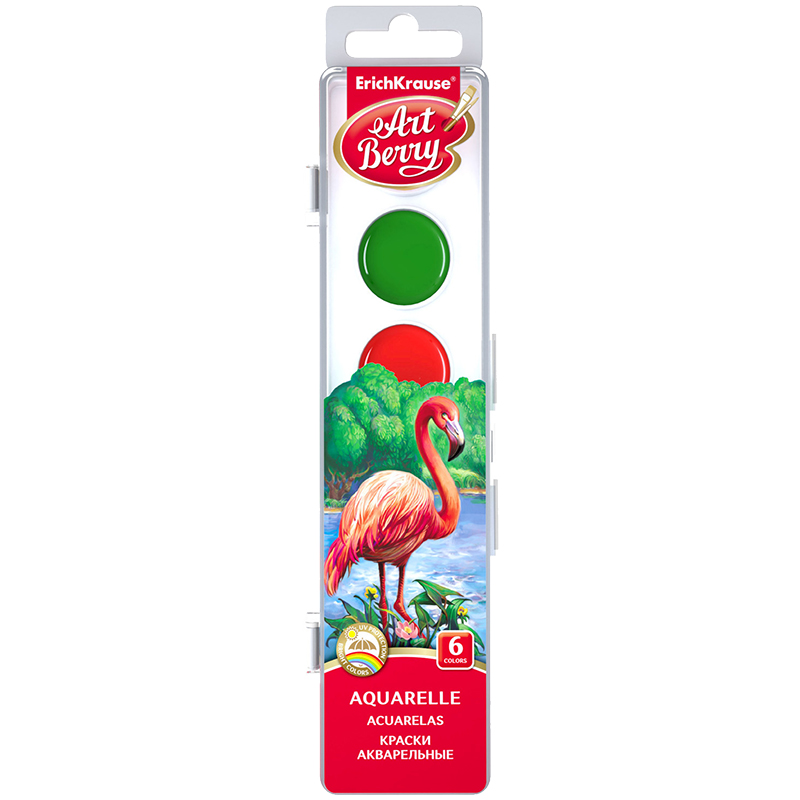 Акварель ArtBerry EK 6 цветов, без кисти