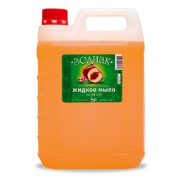 Мыло жидкое ЗОДИАК 5л, Персик